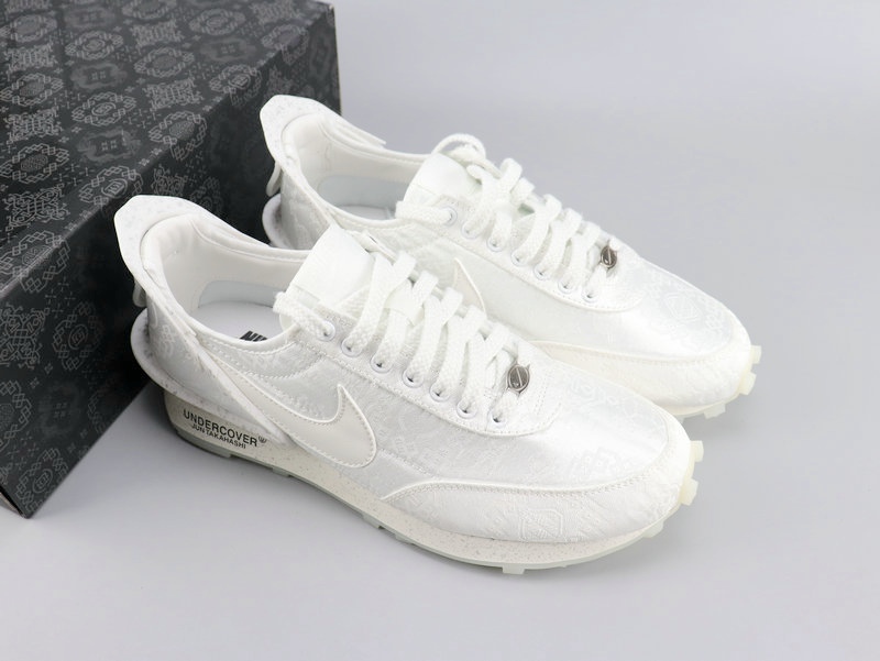 Women Nike DBREAK Undercover x CLOT All White Shoes